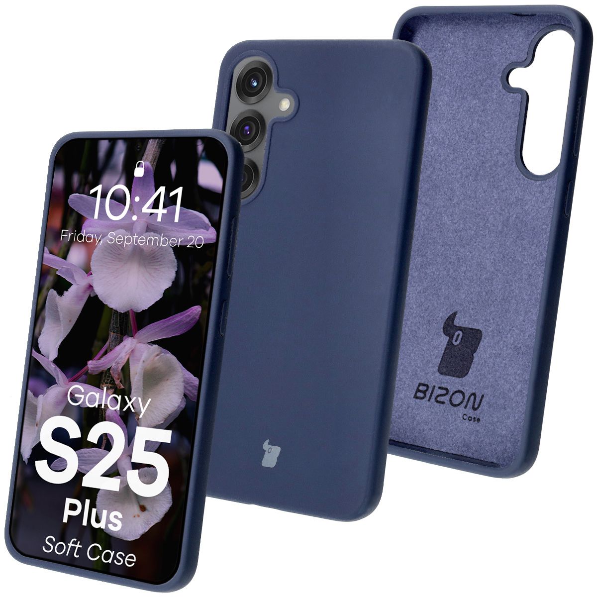 Silikonowe etui Bizon Soft Case do Samsung Galaxy S25 Plus